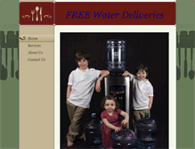 Tablet Screenshot of freewaterdeliveries.com